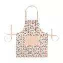Tablier de cuisine en coton bio LEAVES