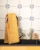 Set van 2 Golden Dragonfly biologisch katoenen handdoeken