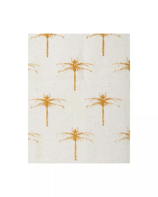 Set de 2 essuies en coton bio Golden Dragonfly