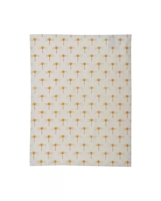Set de 2 essuies en coton bio Golden Dragonfly