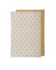 Set de 2 essuies en coton bio Golden Dragonfly