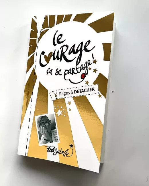 Le courage, ça se partage! by Folisabelle - L'Envol du Colibri