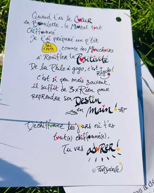 Le sac à chiffonnettes – version classique by Folisabelle - L'Envol du Colibri Le sac à chiffonnettes – version classique by Folisabelle - L'Envol du Colibri