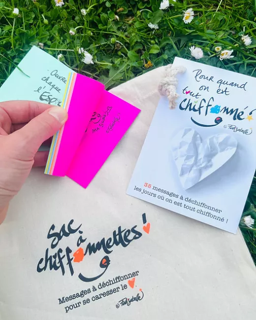 Le sac à chiffonnettes – version classique by Folisabelle - L'Envol du Colibri Le sac à chiffonnettes – version classique by Folisabelle - L'Envol du Colibri