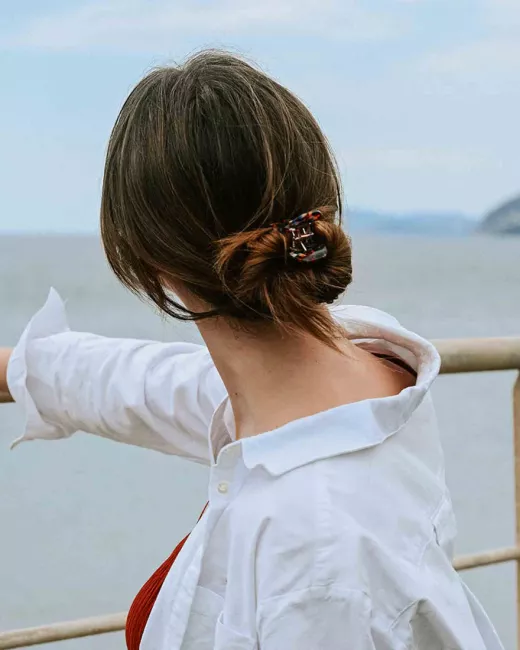 HYDRA Studio - Petite Pince à cheveux Minie en fibre végétale 