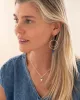 A Beautiful Story - Boucles d'oreilles Enjoyable Lapis Lazuli Plaqué Argent