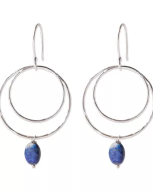 Enjoyable Lapis Lazuli Oorbellen Verguld