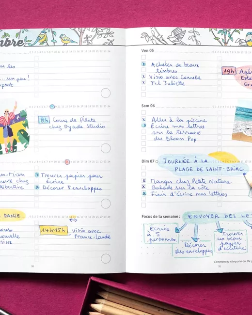 Agenda scolaire 2024 / 2025 - A5 relié