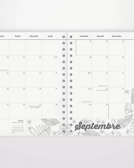 Agenda scolaire 2024 / 2025 - A5 relié