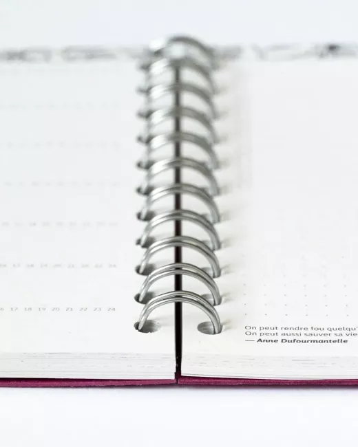 Agenda Scolaire 2024 / 2025 – Poche A6 Spirale