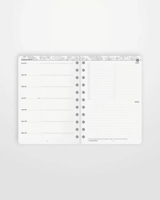Agenda Scolaire 2024 / 2025 – Poche A6 Spirale