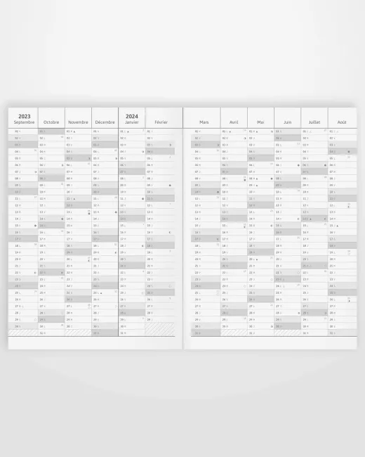 Agenda Journalier 2024 / 2025 – 365 JOURS