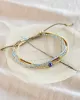 Soothing Lapis lazuli Bracelet Gold Colored