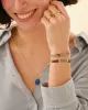 Soothing Lapis lazuli Bracelet Gold Colored