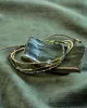 A Beautiful Story - Bracelet Reflection Labradorite Doré