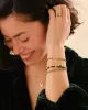 Reflection Labradorite Bracelet Gold Colored