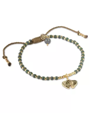 A Beautiful Story - Bracelet Hoping Labradorite Doré