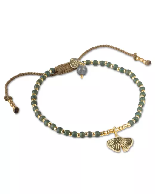 Reflection Labradoriet Armband Goudkleurig