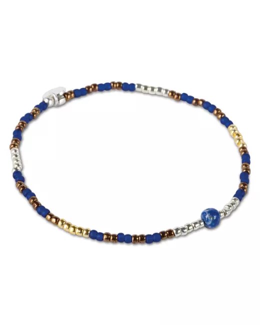A Beautiful Story - Bracelet Sensible Lapis lazuli Doré