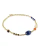 A Beautiful Story - Bracelet Amuse Lapis lazuli Doré