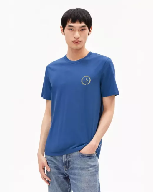 ARMEDANGELS - T-shirt JAAMES SMILEY en coton bio