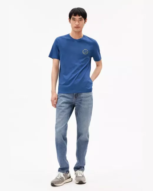 ARMEDANGELS - T-shirt JAAMES SMILEY en coton bio