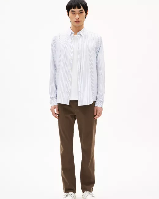 Organic cotton shirt QUAASA STRIPES