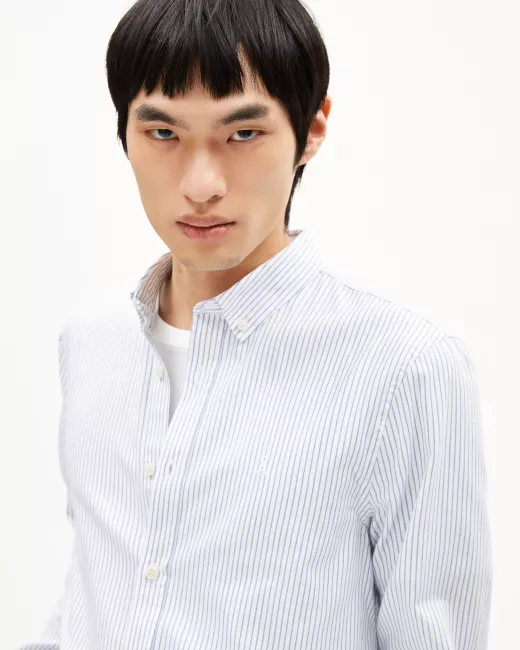 Organic cotton shirt QUAASA STRIPES
