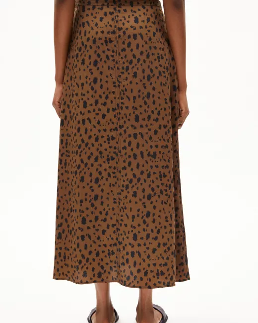 Armedangels - Jupe longue WOLAARIA LEOPAA