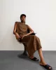 Armedangels - Jupe longue WOLAARIA LEOPAA