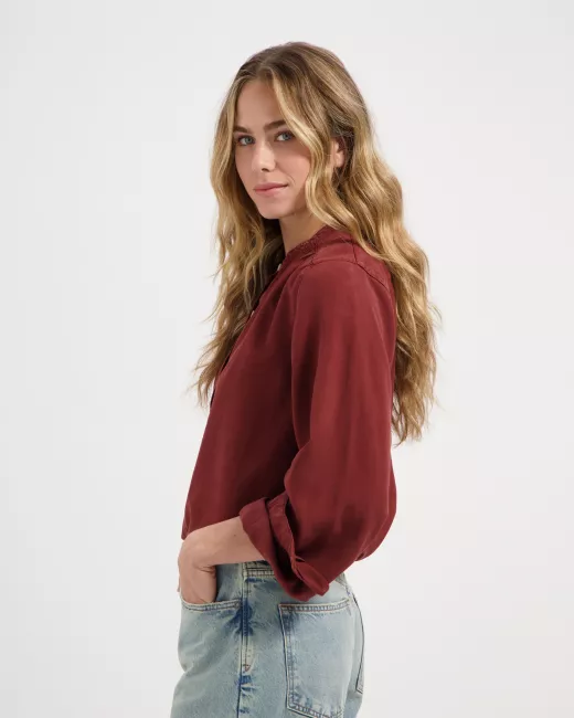 Kuyichi - Blouse en TENCEL™ Lyocell EVI