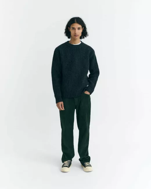 CHOCOLATE CORDUROY FIVE POCKETS PANTS