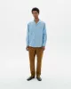 THINKING MU - Travel pants marrone en coton bio