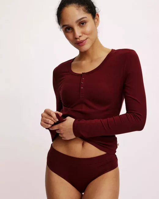 TRANQUILLO - Culotte Tencel™ Fired brick