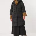 HAREA mid-length coat
