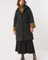HAREA mid-length coat