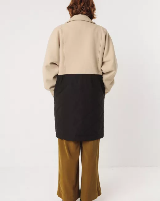 HAREA mid-length coat