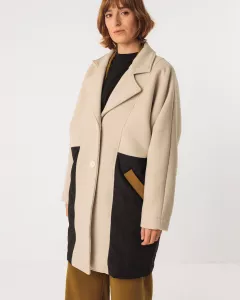 HAREA mid-length coat