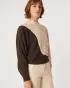 Batwing-sleeve sweater LEDEA