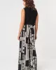 SKFK - Pantalon palazzo à taille haute BASABE