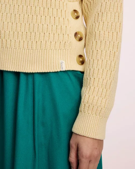 Lightweight sweater in organic cotton Lightweight sweater in organic cotton