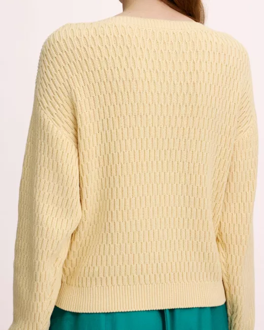 Lichte trui van biologisch katoen Lichte trui van biologisch katoen