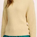 Sweater in organic cotton