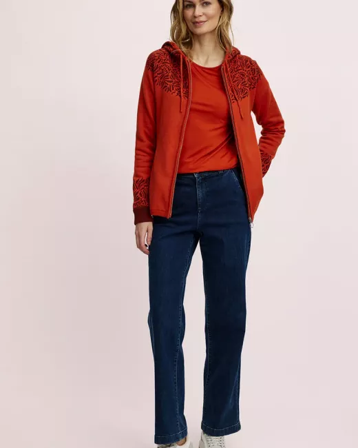 TRANQUILLO - Cardigan motif jacquard en tricot TRANQUILLO - Cardigan motif jacquard en tricot