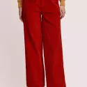 Corduroy pants made from organic cotton