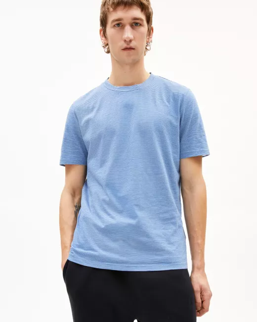 ARMEDANGELS - T-shirt JAAMES STRUCTURE en coton bio