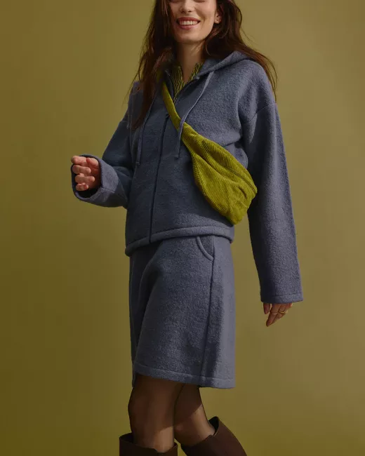 TRANQUILLO - Sac banane en velours côtelé