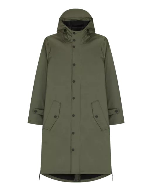 MAIUM - Manteau de Pluie - Original - Army Green