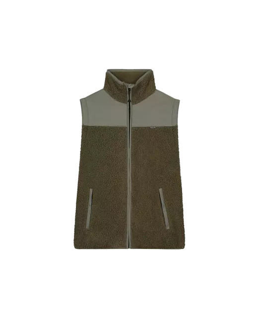 MAIUM - Veste en polaire - Teddy Cardigan - Army Green