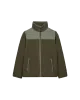 MAIUM - Veste en polaire - Teddy Cardigan - Army Green